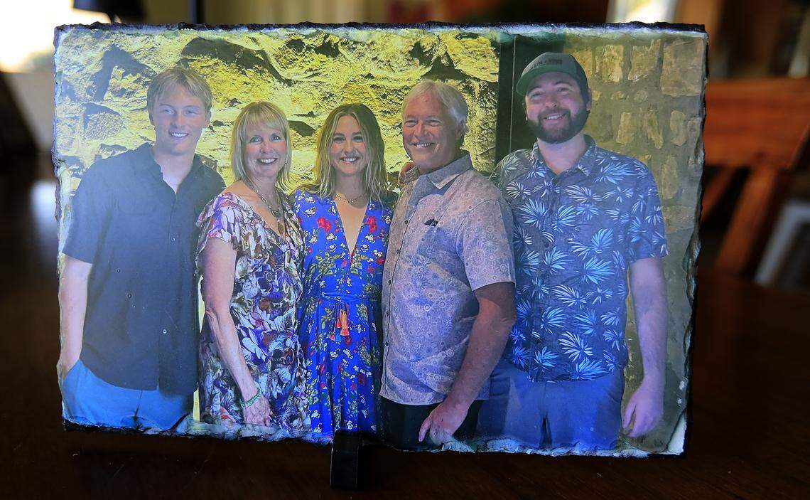 Family photos of when Ian was an adult. Lauri Strain, has started a nonprofit, HOPE With IAN, to spread awareness and education about suicide and mental health. Strain’s son Ian died by suicide after being diagnosed with cannabis-induced psychosis and bipolar I.